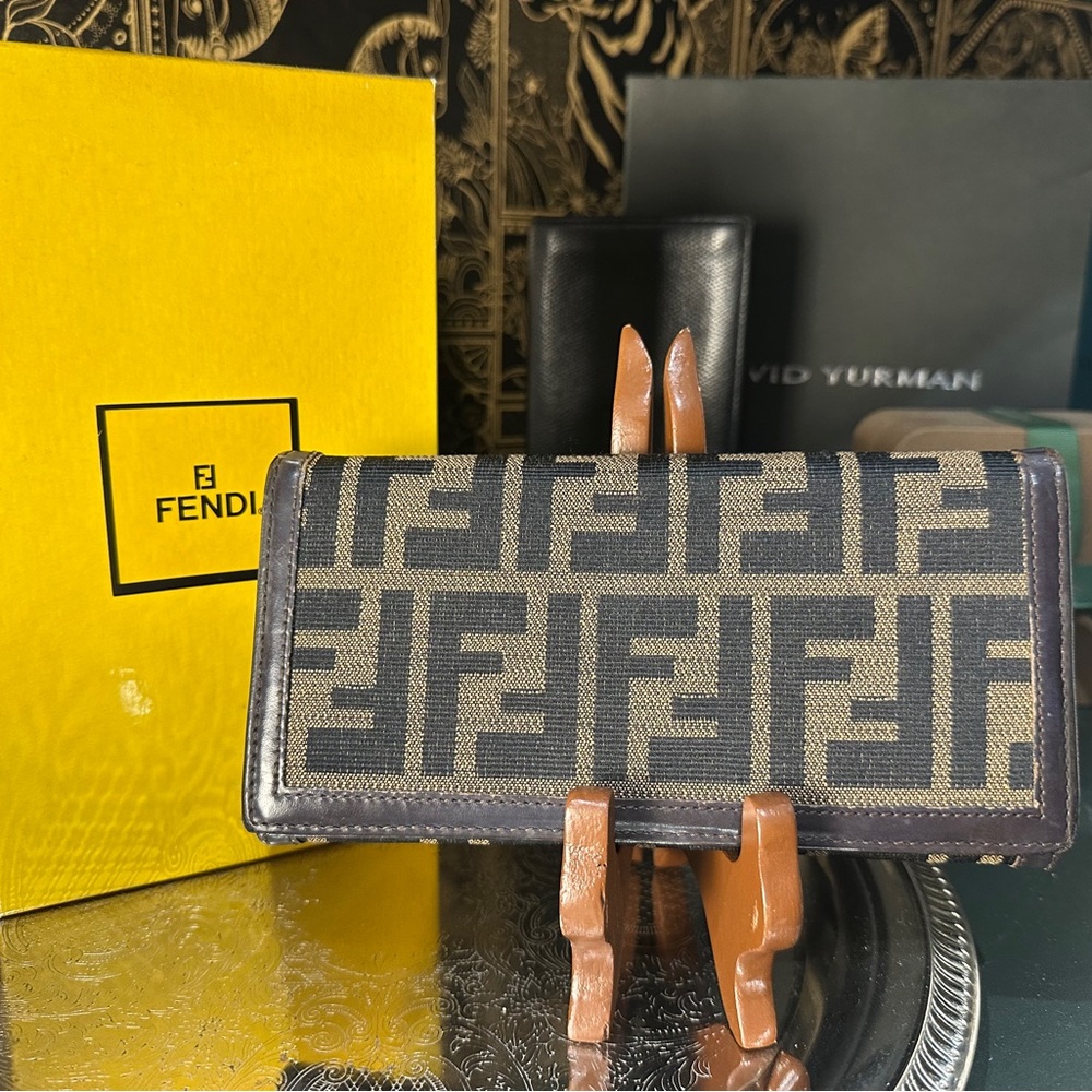 Fendi Zucca Monogram Wallet